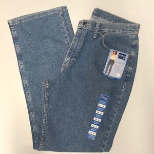 Riders by lee eased stretch straight leg jeans size 14M